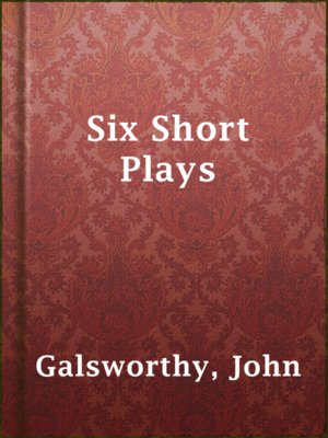 cover image of Six Short Plays